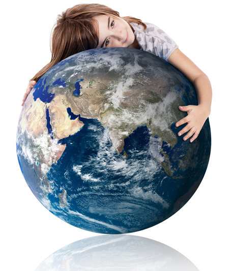 Hugging our world